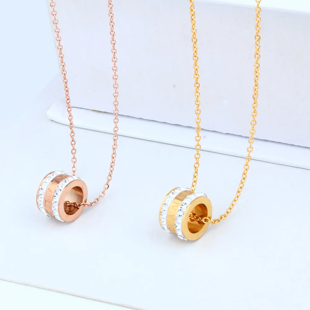 SHE WEIER chain chocker из нержавеющей стали винтажные хрустальные ожерелья и кулоны