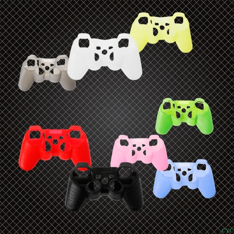Силиконовый чехол для контроллера Sony Playstation 3 защитный чехол-накладка PS3 джойстик