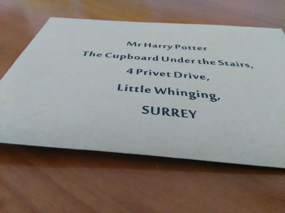 Письмо о приеме Хогвартс подарок для фанатов HP письмо с билетом на поезд