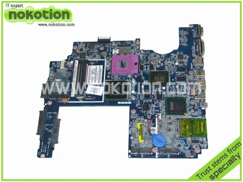 

NOKOTION 507169-001 LA-4083P Laptop Motherboard for Hp Pavilion Dv7-1200 JAK00 REV 1.0 Intel PM45 DDR2 GeForce 9600M Mainboard
