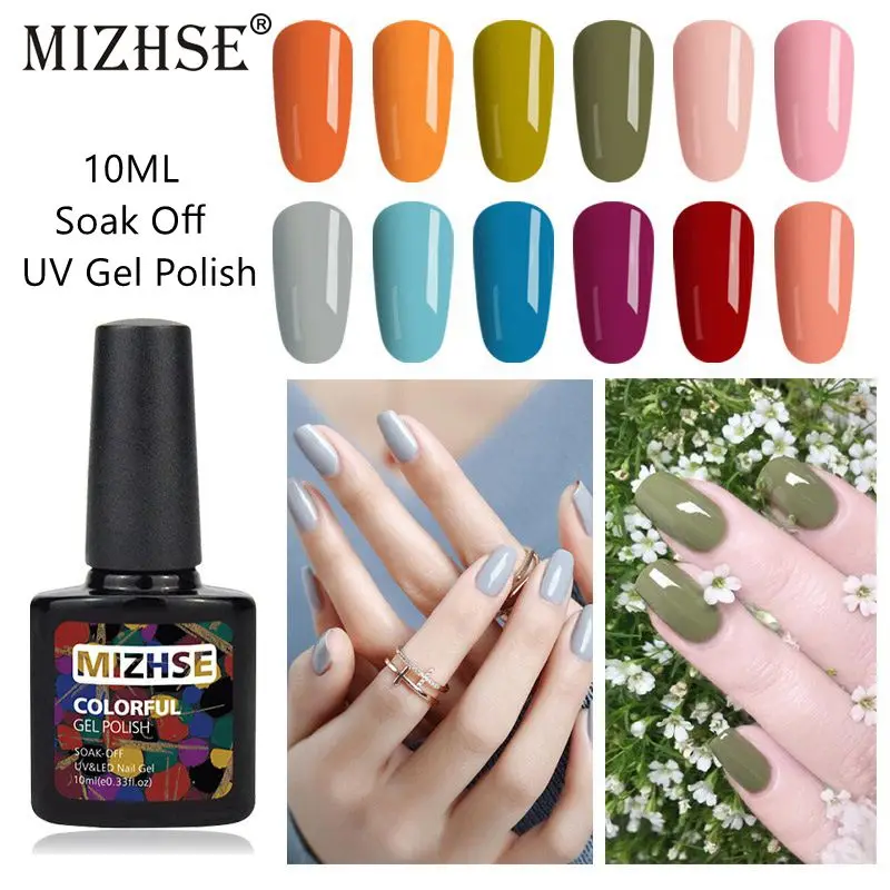 MIZHSE 108 цвет 10 мл замачивается акриловый Быстрый строительный УФ светодиодный