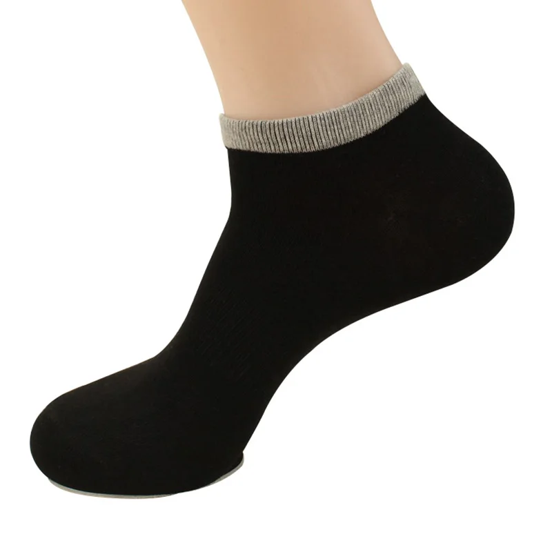 5pairs Mens Socks Brand New Sock Slippers Shallow Mouth Invisible Thin Cotton Ankle Practical Comfort Male Meias Sox | Мужская одежда