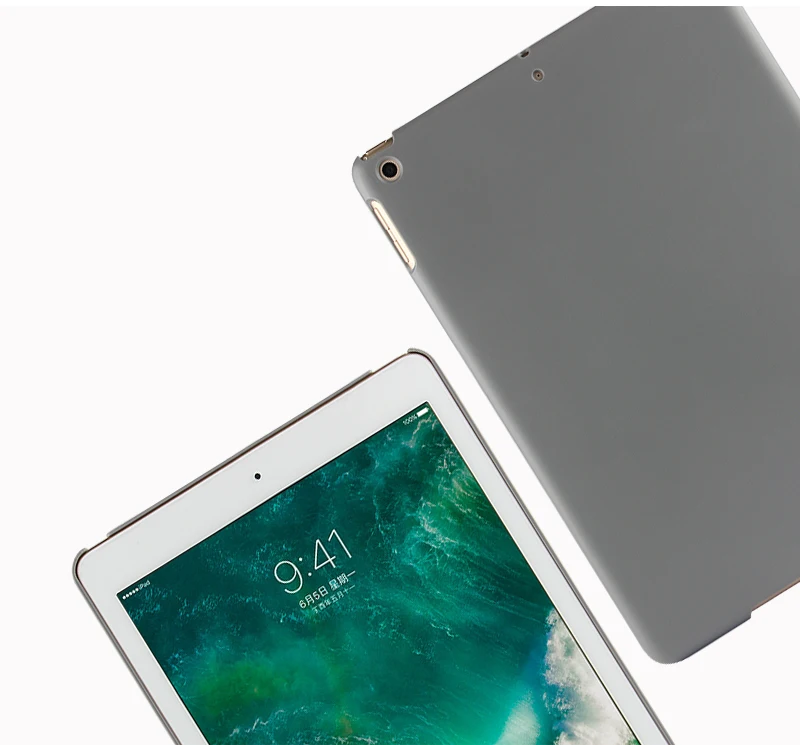 Модный ультратонкий жесткий пластиковый чехол из поликарбоната для Apple iPad 9 7 2017