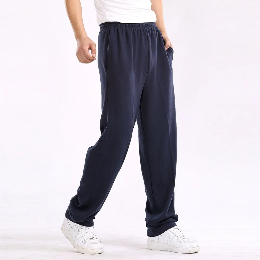 dark blue Хлопковые мужские спортивные штаны, свободные мужские спортивные штаны для бега, повседневные штаны, штаны для тренировок, весна-осень, Harajuku, уличная одежда - Цвет: dark blue