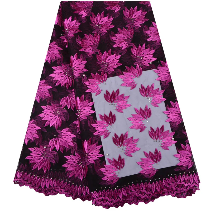 Лидер продаж африканская французская кружевная ткань Высококачественная