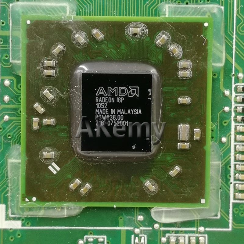 Akemy K52N материнская плата для ноутбука For Asus K52 X52N A52N тест оригинальная | Компьютеры