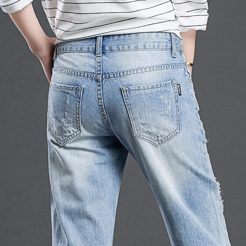 Крутые Джинсы бойфренда для женщин модные свободные широкие брюки женские