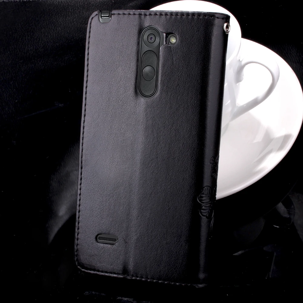 Чехол с цветочным принтом для LG G3 Stylus D690, кожаный бумажник, флип-чехол, чехол для LG D690 G3 Stylus, чехол для телефона с отделениями для карт
