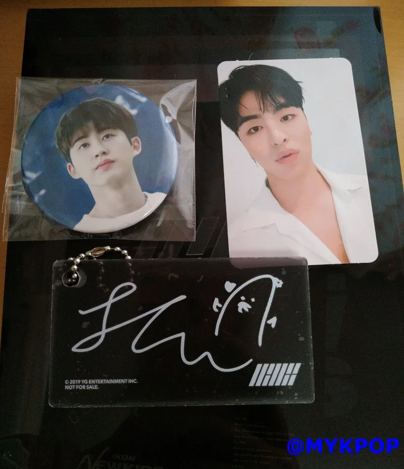 [MYKPOP]~ Официальный~ IKON: Новые дети REPACKAGE детский альбом CD-SA19061505-черный Ver
