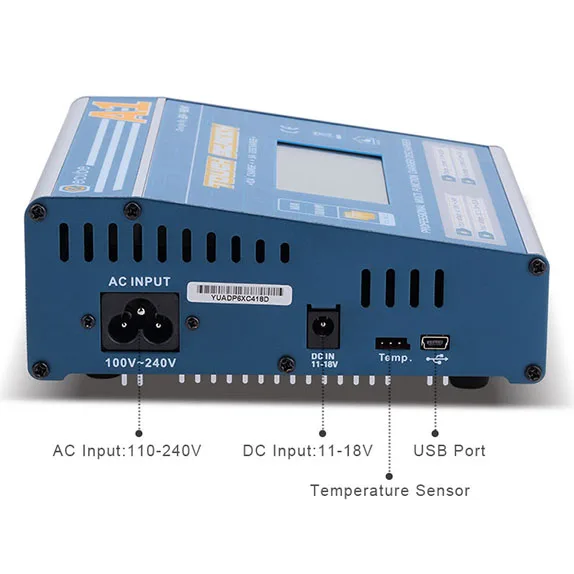 Оригинальный 100% ev-пик A1 RC lipo баланса Зарядное устройство 100 Вт AC DC баланс USB