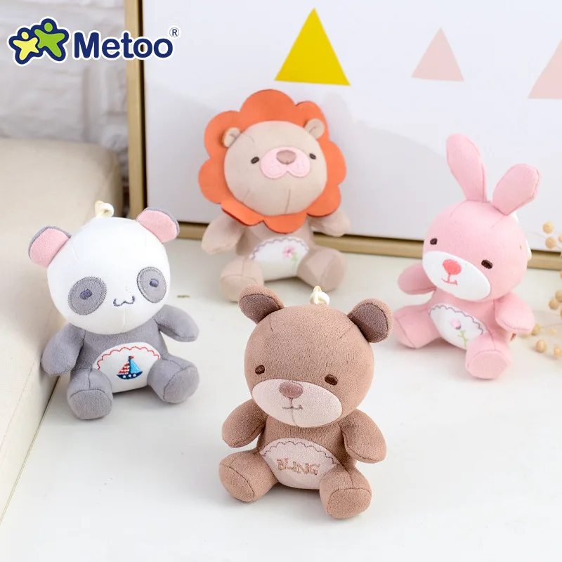 Kawaii мини плюшевые игрушки для малышей мультяшный кролик медведь взрослых брелок