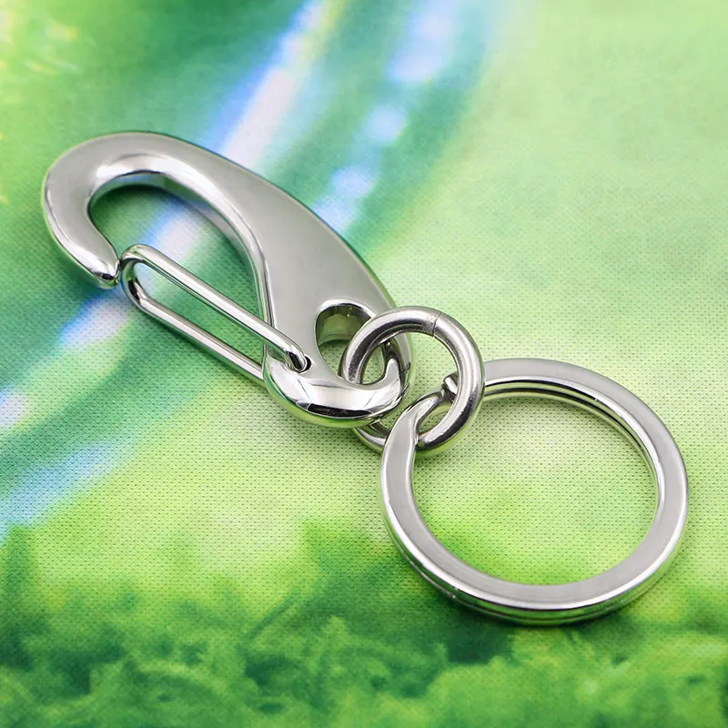 Блестящая серебряная модная подвеска на талию из нержавеющей стали 316L унисекс