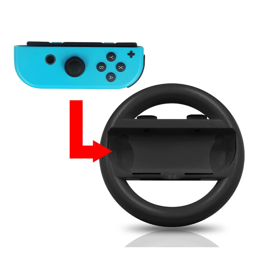 2 шт. рулевое колесо для гоночной игры игровая ручка Nintendo Switch Joy con