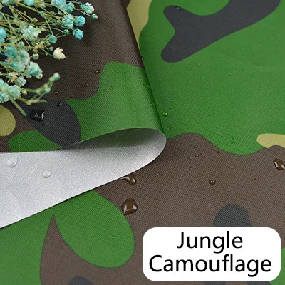 Jungle C Meetee 100*150 см 210D камуфляжная водонепроницаемая ткань зонтик ткань Оксфорд Сделай Сам Непромокаемая ткань сумка для уличной палатки швейный материал - Цвет: Jungle C