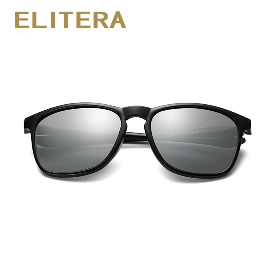 Мужские и женские Квадратные Солнцезащитные очки ELITERA винтажные поляризационные