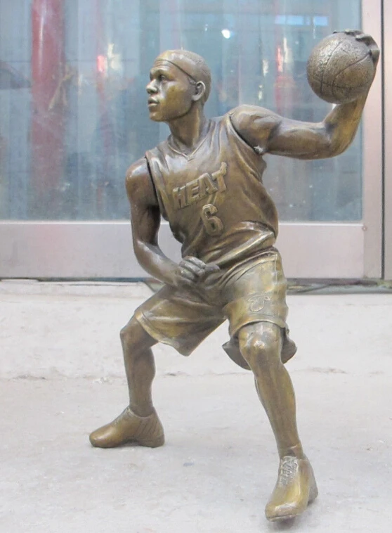 [Хорошая скидка] 13 &quotЗападная ХУДОЖЕСТВЕННАЯ бронзовая скульптура