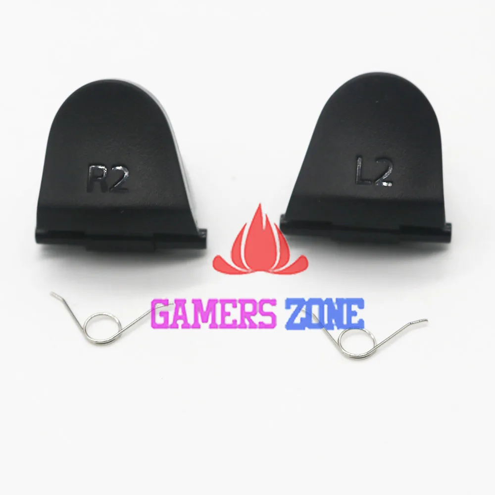 10 наборов = 40 шт. кнопки для геймпада L2 R2 + пружина контроллеров Playstation 4 PS4