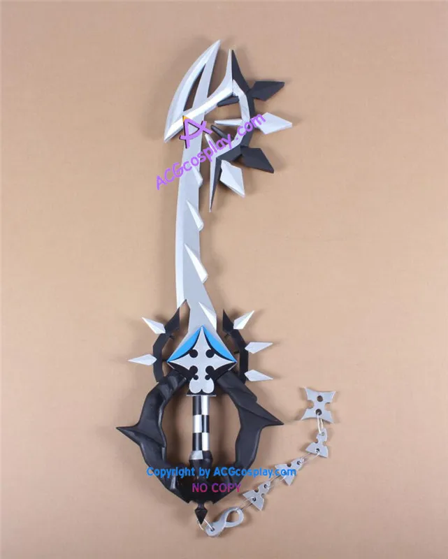 Реквизит для косплея из ПВХ Kingdom Hearts Roxas Two Across Keyblade ACGcosplay|keyblade cosplay|cosplay propskingdom hearts