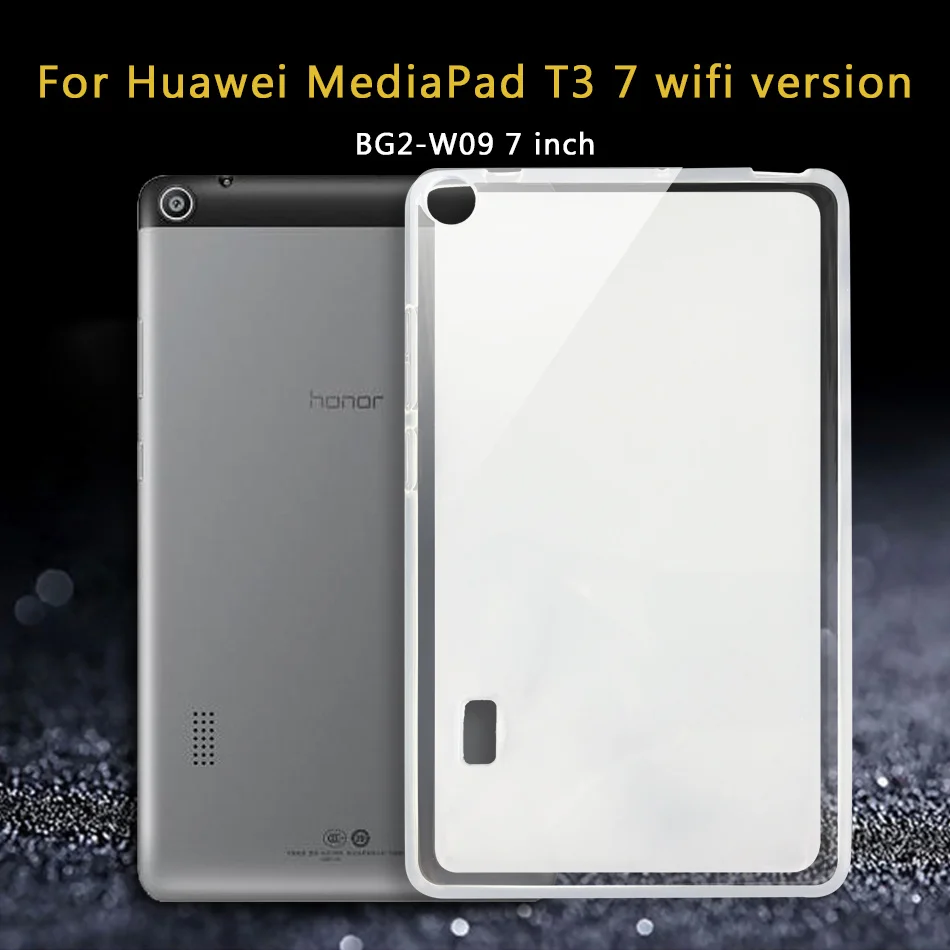 T3-7.0 wifi Планшетный чехол для huawei MediaPad T5 10/T3 10 8/T3 7 3g Wi-Fi/Медиа Pad T1 7,0 8,0 10/T2 7,0 8 10,0 Pro Чехол Мягкий силиконовый чехол из ТПУ чехол - Цвет: T3-7.0 wifi