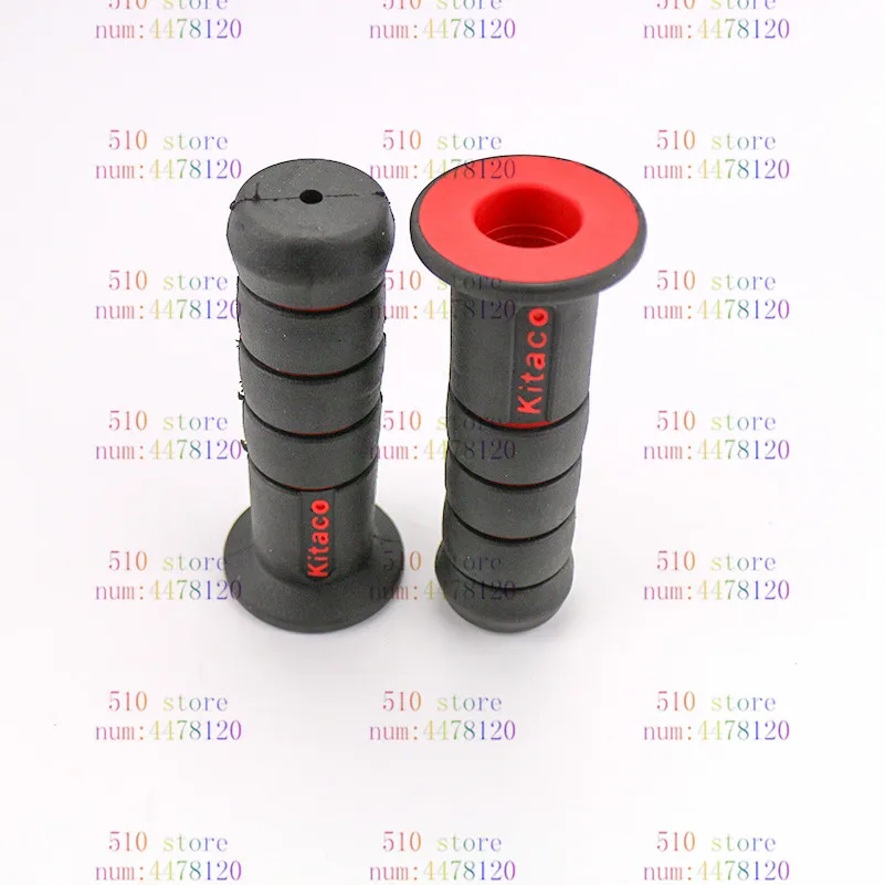 red color Universal Handlebar Grips MOTO GP Rubber Dual Compound bar Grip For YAMAHA DT230LANZA PW50 PW80 RT100 | Автомобили и