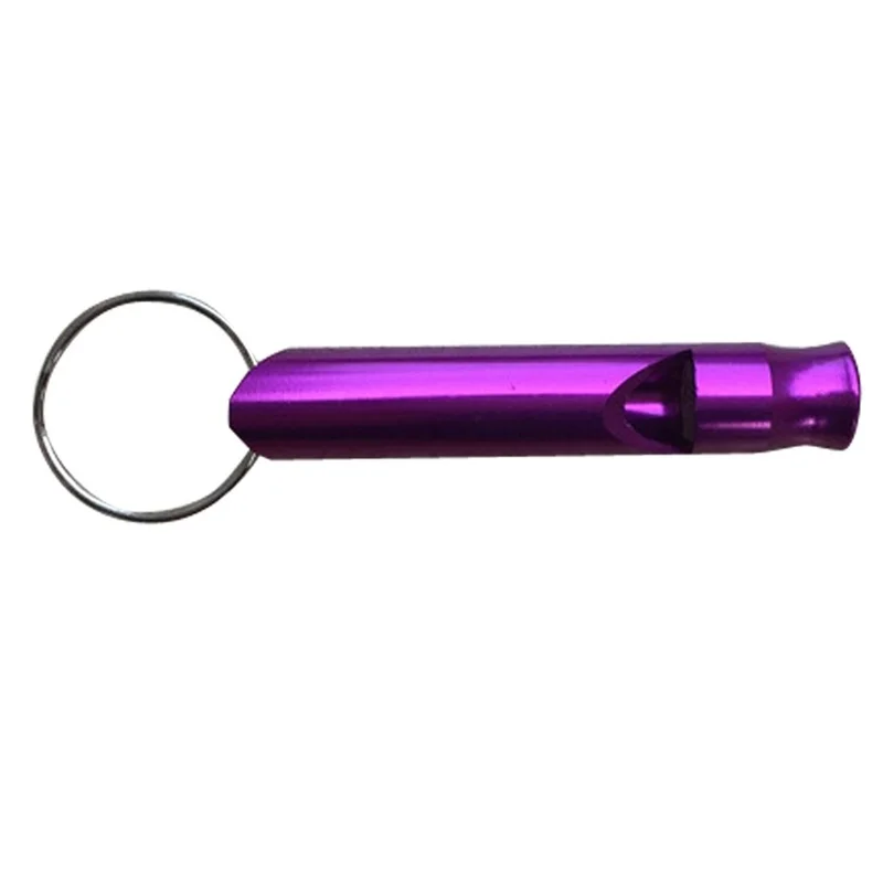 Mixed Aluminum Emergency Survival Whistle Metal Outdoor Keyring Keychain Sport Leisure Entertainment | Спорт и развлечения