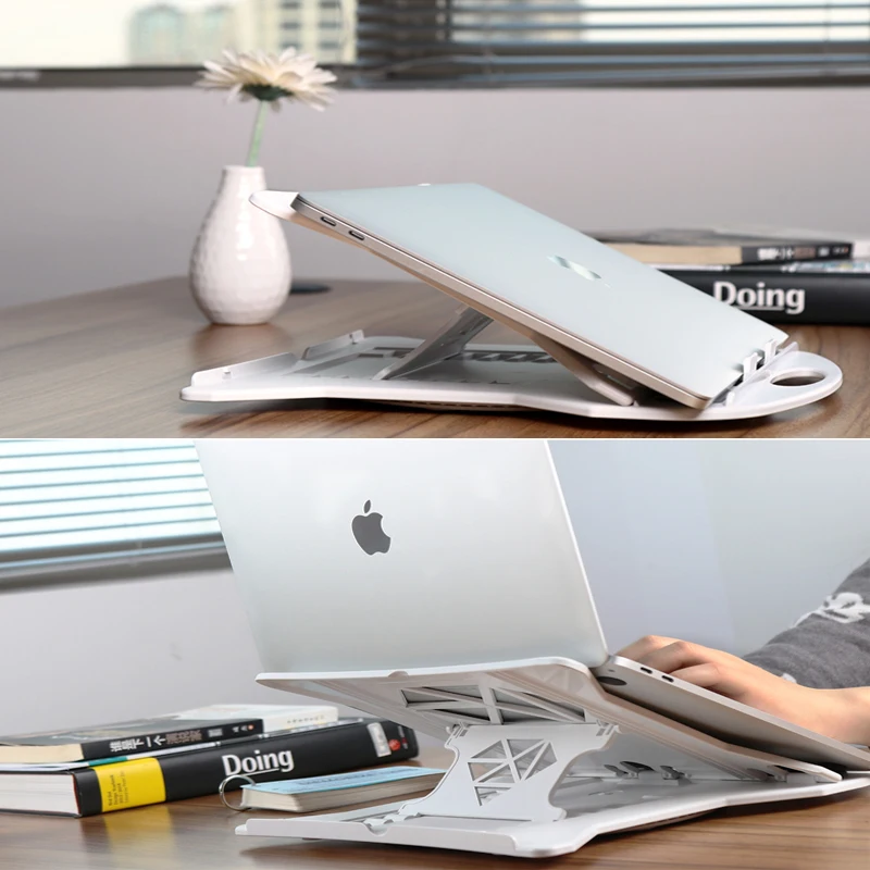 Универсальная подставка для ноутбука MacBook портативная Регулируемая