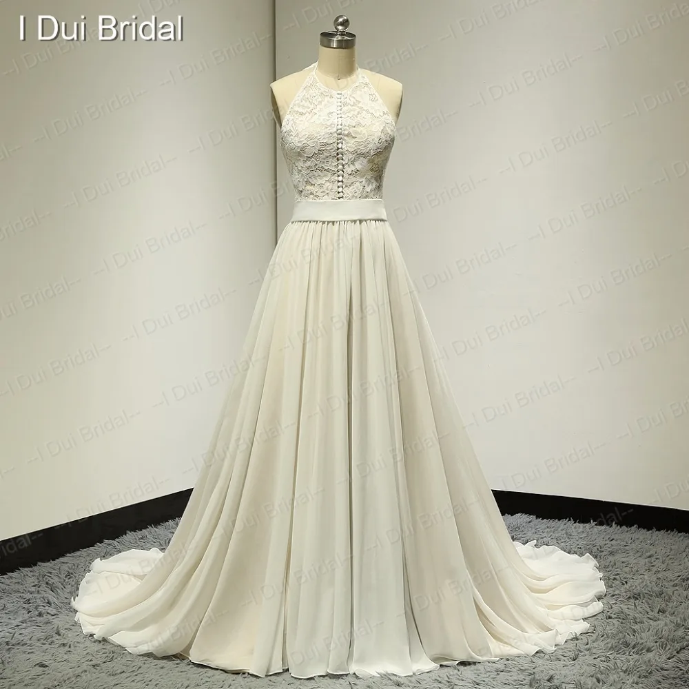 Шифоновое кружевное платье на пуговицах с поясом|wedding dress lace|wedding chiffonwedding dresses wedding