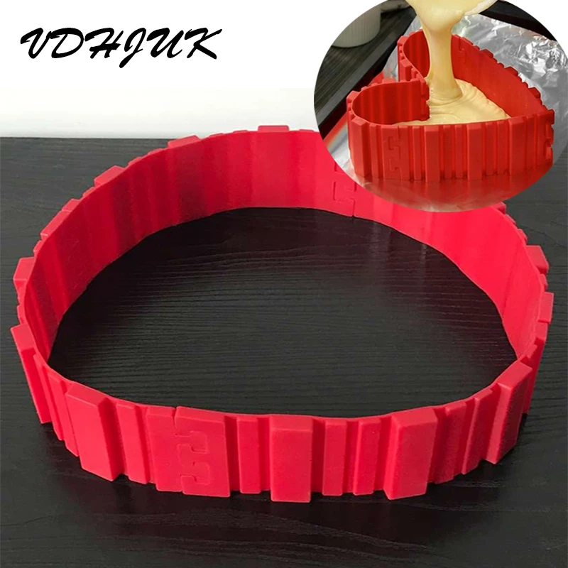 Новинка 4 шт./компл. волшебная силиконовая форма для выпечки тортов