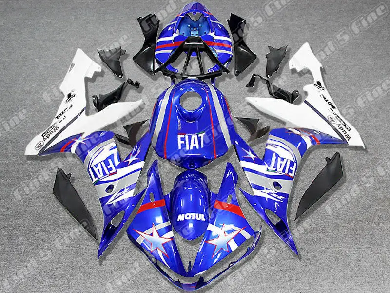 

blue white red black fairings for YAMAHA YZFR1 04-06 YZF R1 2004-2006 04 05 06 YZF-R1 2004 2005 2006 motorcycle fairing kit