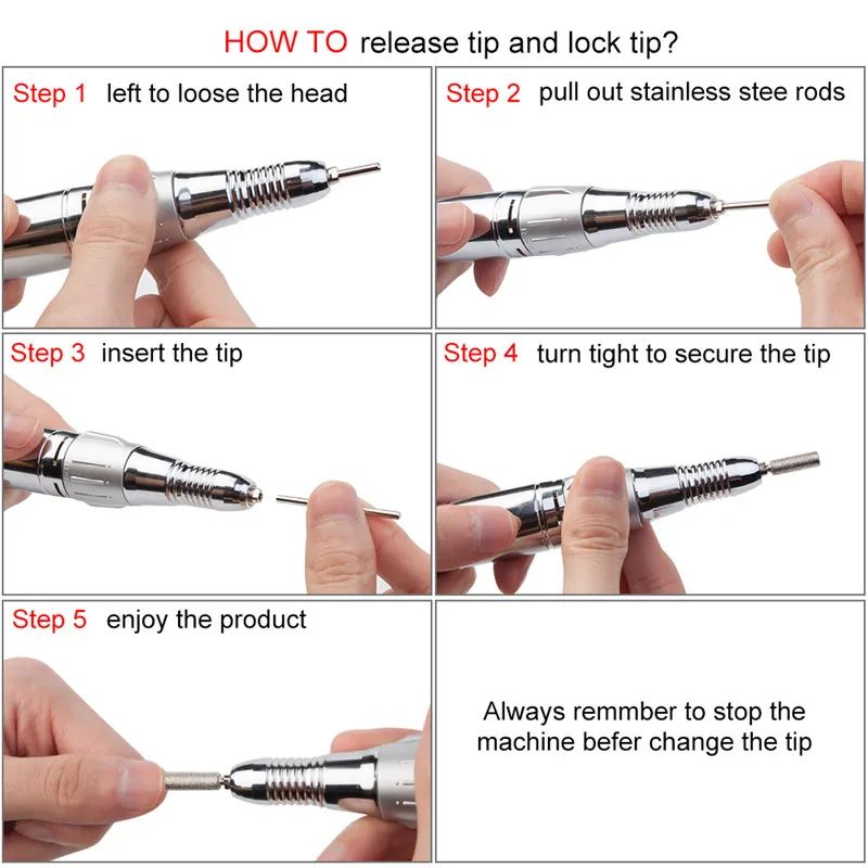 Профессиональный шлифовальный аппарат для маникюра сильный 210 105L маникюрный