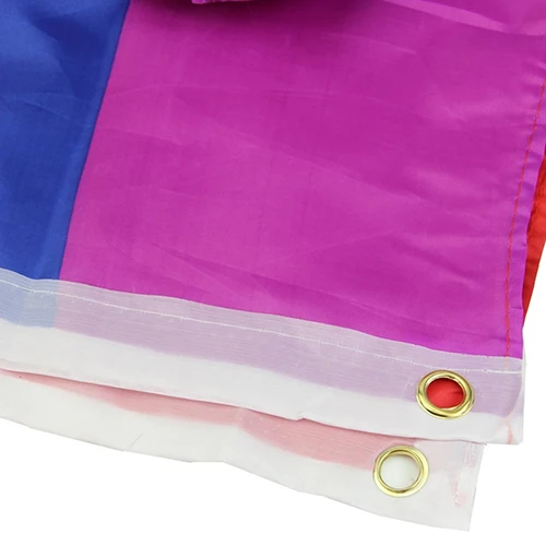 Большой треугольный Радужный Флаг из полиэстера для лесбиянок геев с символом