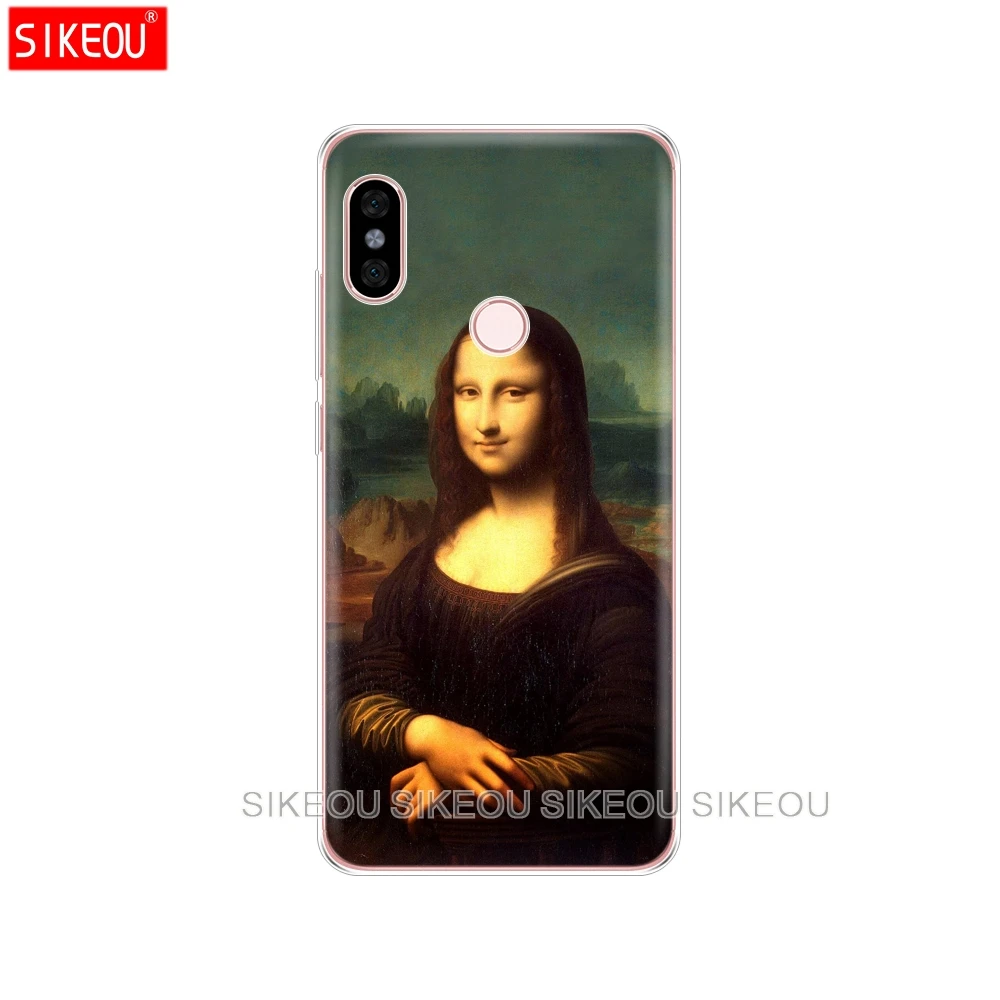 Силиконовый чехол для телефона Xiaomi redmi 5 4 1s 2 3 3s pro PLUS note 4X 4A 5A mona lisa|Бамперы| |