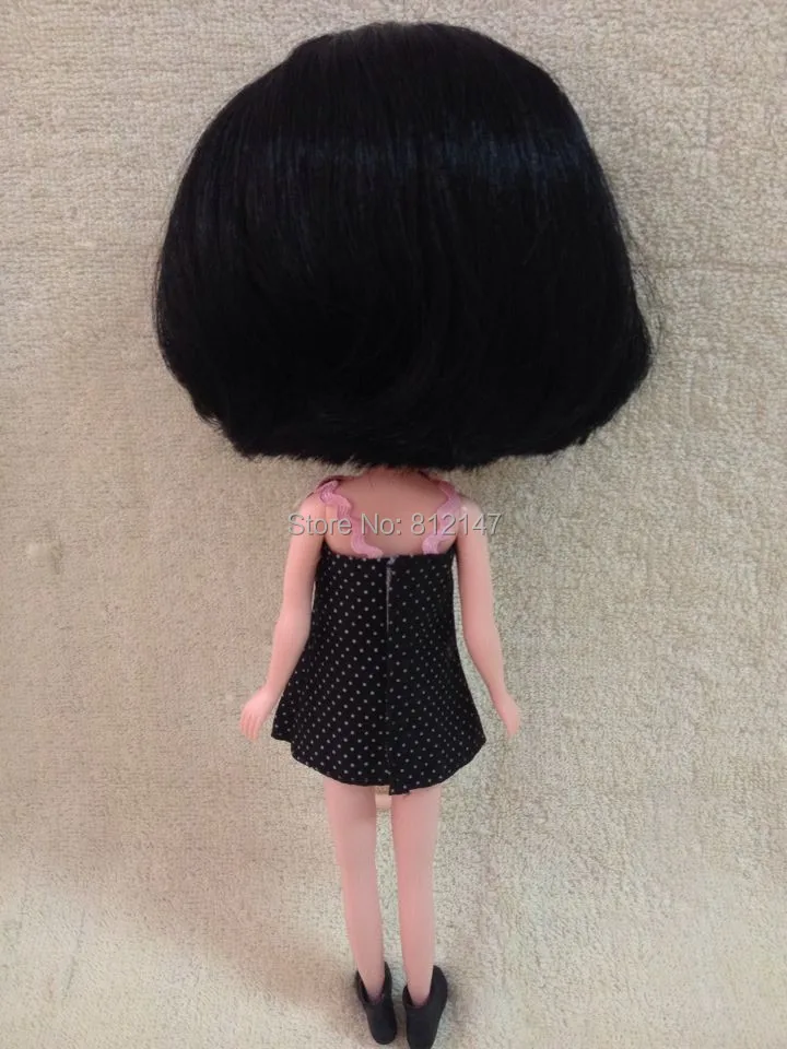 Модная Кукла Обнаженная кукла blyth (черные волосы) B21