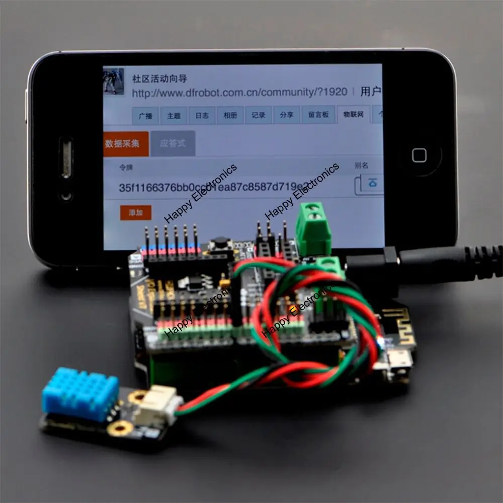Плата контроллера DFRobot WiDo с открытым исходным кодом WiFi IoT JORJIN CC3000 2 4G 802 11 b/g