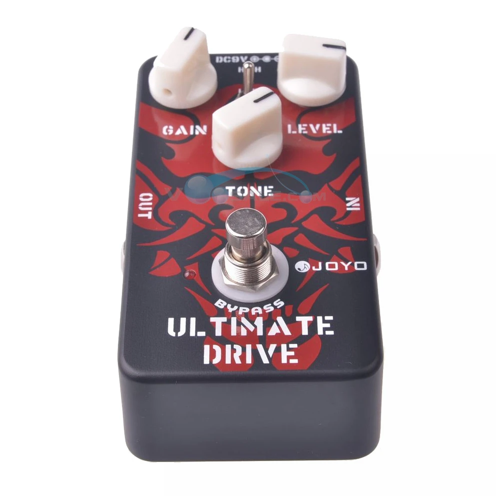 Хит! Педаль для гитары JOYO JF-02 Ultimate Drive с адаптером 9V1A и переключателем ног