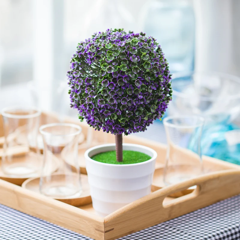 27 см украшение для дома травяной шар симуляция маленькая горшечная настольная