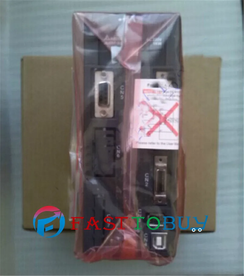 Новый оригинальный CNC 1KW Delta AC Серводвигатель ECMA-E11310SS + ASD-A2-1021-E 220В комплекты 4.77нм 130
