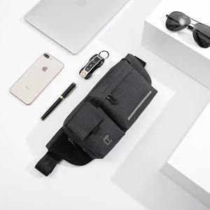 Поясная Сумка Tangcool Мужская водонепроницаемая, Модный чехол для телефона и сигареты, уличный защитный кошелек для денег и путешествий, черный цвет