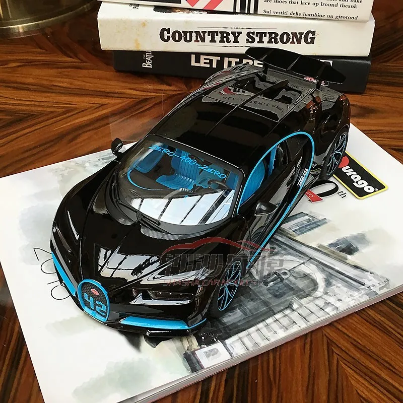1/18 Bugatti рекордная модель специальная цена литье под давлением металлический Настольный дисплей Коллекция игрушек для детей