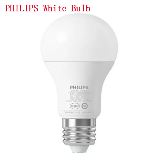 Philips Bulb Xiaomi Yee светильник, умный светодиодный светильник, E27, WiFi, затемненная цветная RGB лампа, работает с Alexa, Google Home и IFTTT(не требуется концентратор - Цвет: Philips Bulb