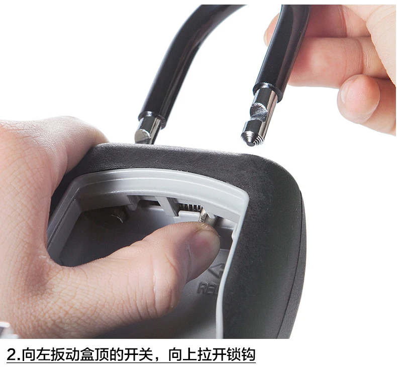 Сейф для ключей от Master Lock открытый настенный Комбинированный Замок с паролем
