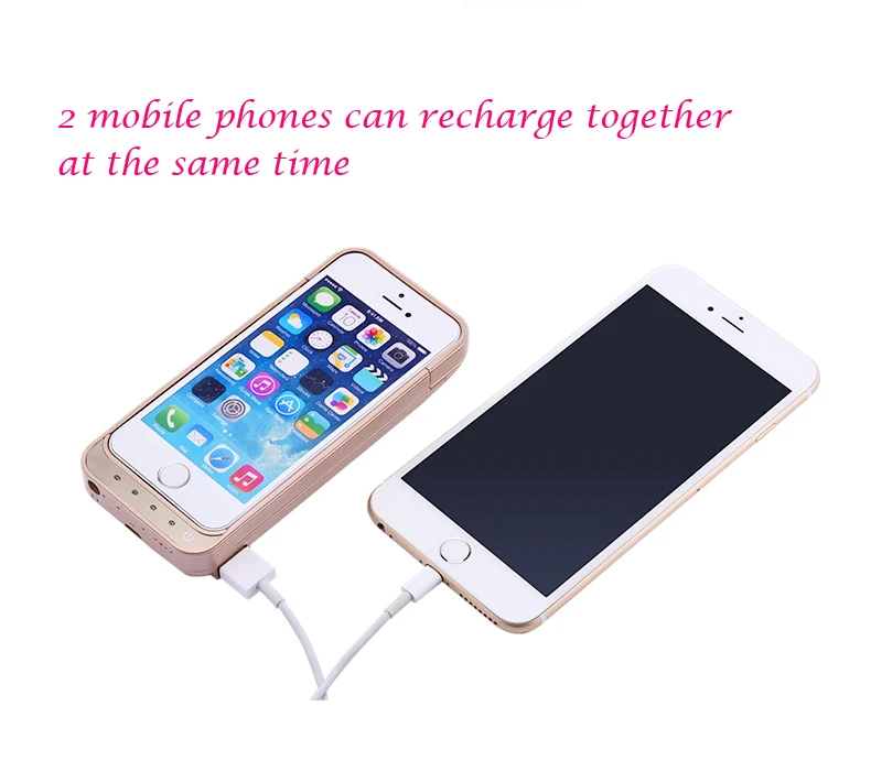 Charger case for iPhone 5 5C 5S SE 4200mAh backup Battery Case Charging Power Bank Portable External phone | Мобильные телефоны и