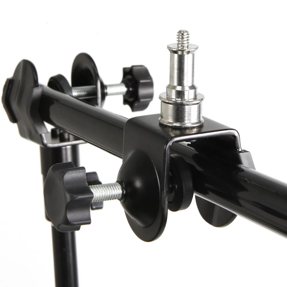 Meking съемный двойной зажим поворотный монтажный открытый захват для DSLR вспышки