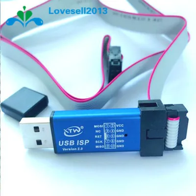 Мини USBISP USBASP алюминиевый программатор для 51 LAVR WIN7 64|aluminium|aluminium laluminum mini |
