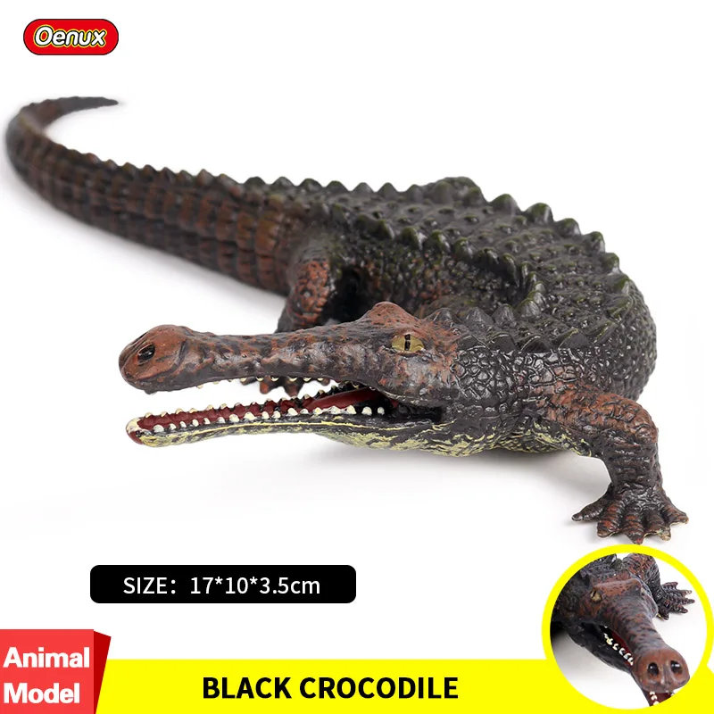 Оригинальная экшн фигурка Oenux Wild Savage Sarcosuchus Imperator из крокодила ПВХ