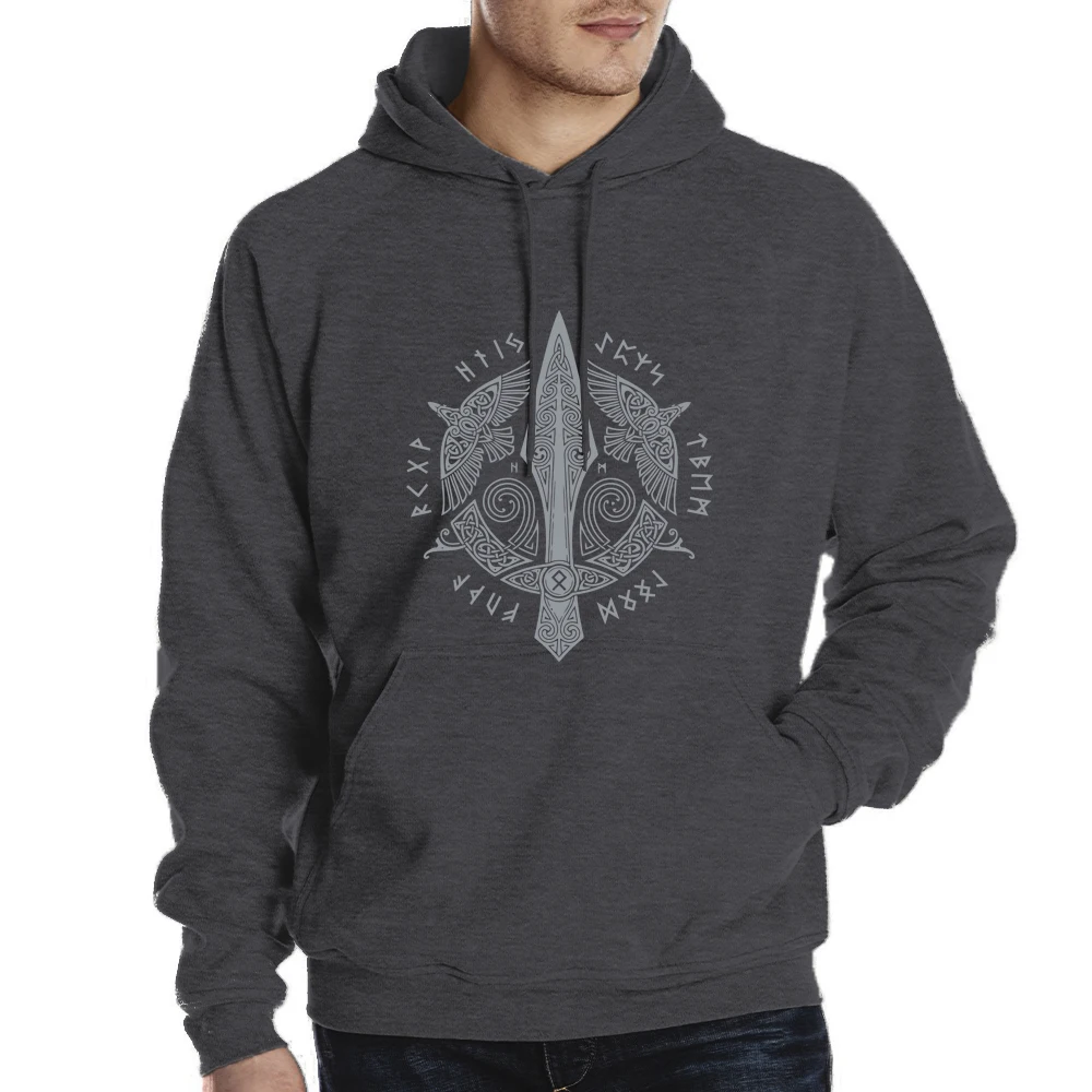 Мужской спортивный костюм Vikings Odin 2019 свитшот мужская одежда с длинным рукавом в