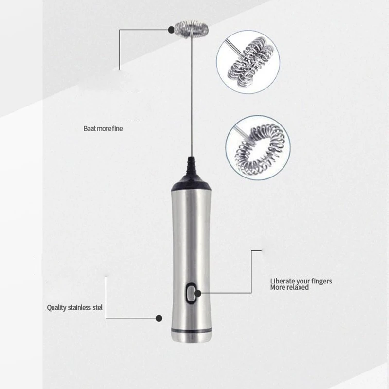 Многофункциональный бытовой ручной блендер Eggbeater молочный Пенообразователь для яиц портативный миксер зарядка через usb