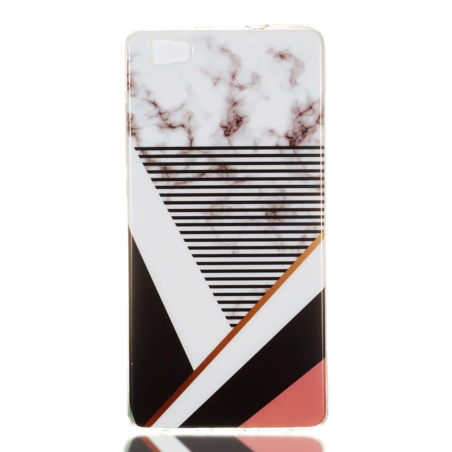 Marble Patterned Case For Huawei P8 Lite ALE-L21 Back Bumper Cover P8Lite Soft TPU Silicone Protective Cases Fundas |