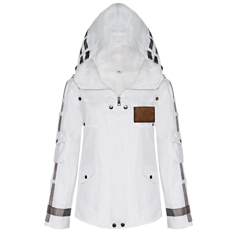 Пальто для косплея PUBG Kids - куртка для игры Anime Costume Hoodie Cotton Version Scarf Mask Halloween Women Men BOOCRE.