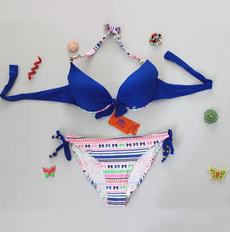 Распродажа новый дизайн пуш-ап 2016 женские бикини купальники сексуальные